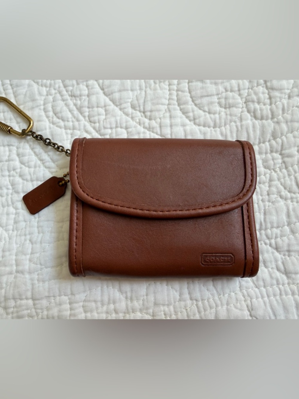 Coach Vintage Multifunction Wallet British Tan - Picture 2 of 10
